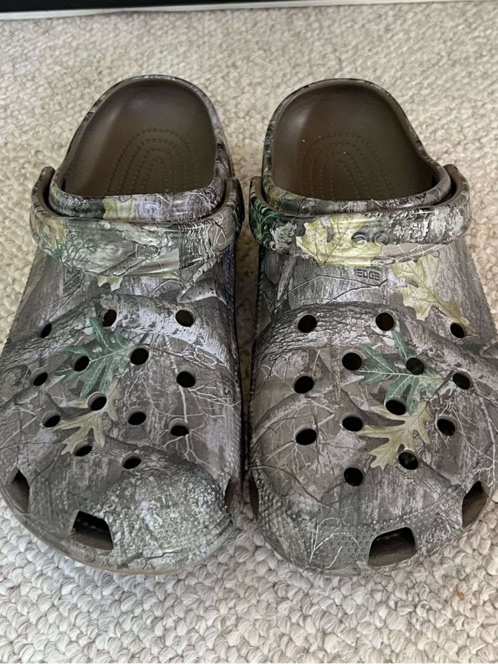 Crocs Classic Realtree Edge Clog Men's Camo Slip On Casual Shoes Men’s 12